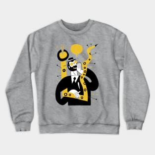 Sax Man Crewneck Sweatshirt